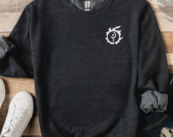 FFXIV Job Logo & Meteor Sweatshirt, Sweater, Final Fantasy 14 Gamer Gift