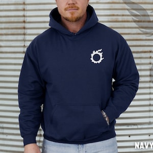 FFXIV Meteor Logo Hoodie, Final Fantasy XIV, Final Fantasy 14, Hoodie for Gamer, Gift for Gamer, Unisex Graphic Hoodie Sweatshirt