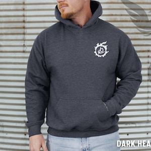 FFXIV Meteor & Reaper Job Logo Hoodie, Final Fantasy XIV, Final Fantasy, Hoodie for Gamer, Gift for Gamer, Unisex Graphic Hoodie Sweatshirt