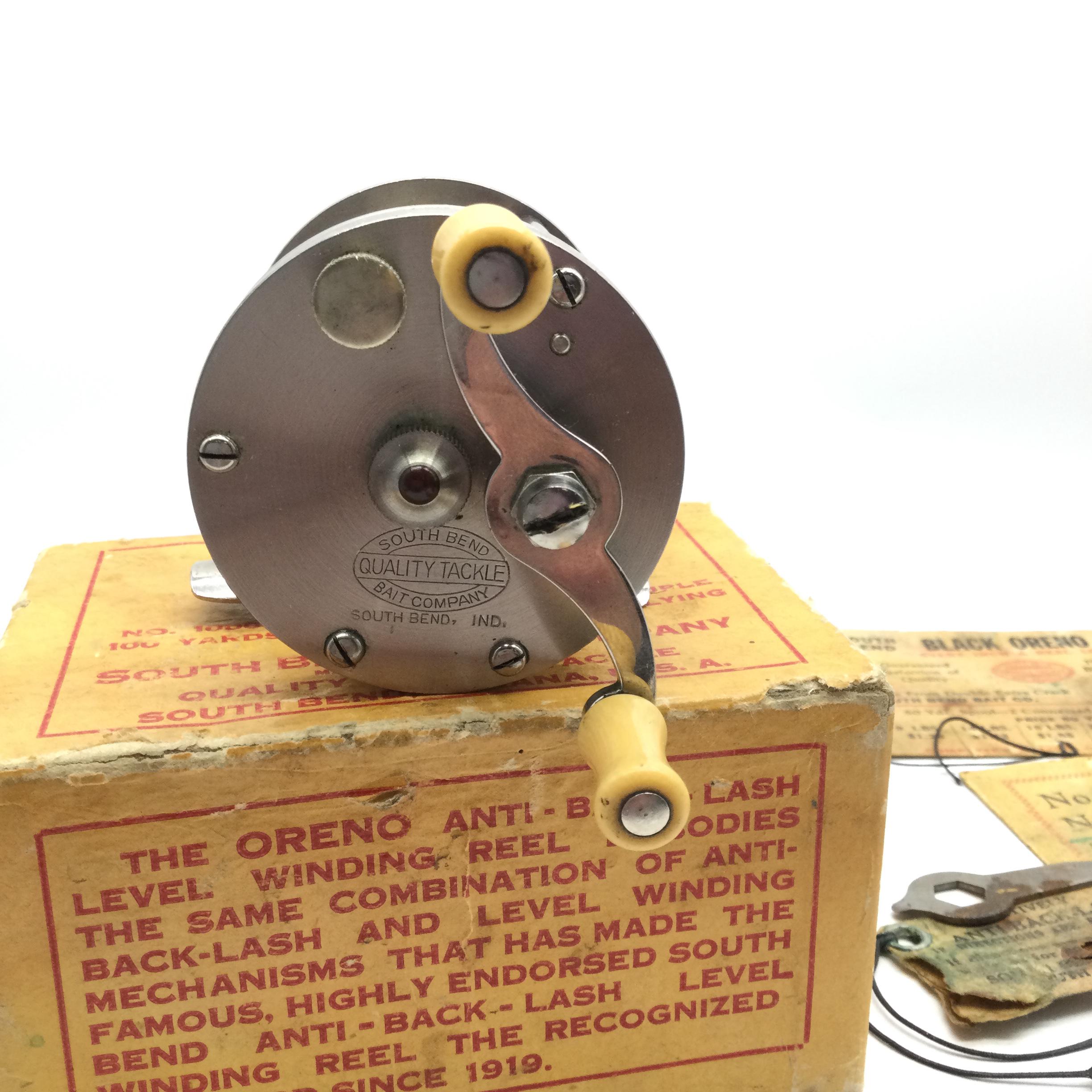 Moulinet De Pêche Oreno N°1000 – Vintage – Avec Boîte D'origine