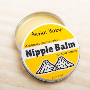 Nipple Balm for Nursing Moms - Moisturizing Nipple Butter Nipple Cream for Soar Nipple and Cracked Nipples Soozing Cream Beeswax Balm