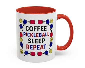 Coffee-Pickleball-Sleep-Repeat - Mug 11 oz