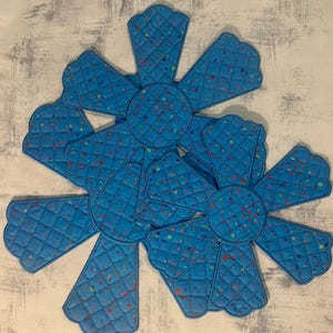 Set of 3 Bowl or pot protectors.