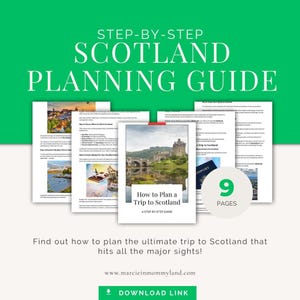 Scotland Travel Guide PDF, Printable Trip Planner, Scotland Itinerary, UK Family Travel, Highlands Road Trip, Edinburgh with Kids