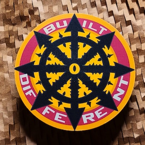 Fangirl-serie - geïnspireerd op 'BattleMallet' - Chaos Signet - handgemaakte vinylsticker