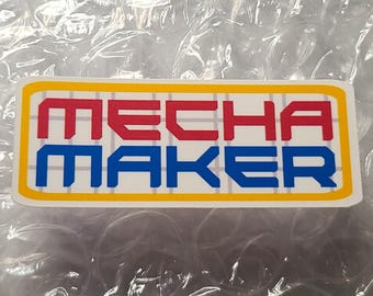 Serie Fangirl - "Mecha Maker" - Adhesivo de vinilo hecho a mano para modelismo Gunpla/Gundam