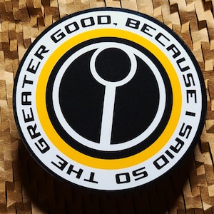 Fangirl-serie - geïnspireerd op 'BattleMallet' - zegel 'Space Fish Samurai' - handgemaakte vinylsticker