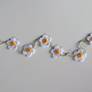 Felt Daisy Garland | Spring Garland | Spring Decoration