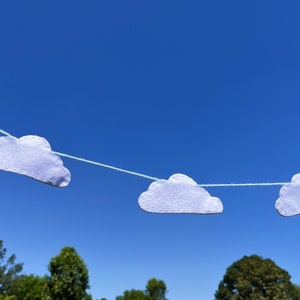 Felt Cloud Garland