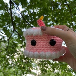 Crochet Birthday Cake