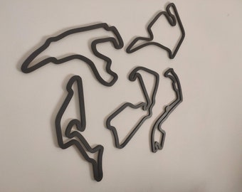 Formula 1 Tracks for Decoration