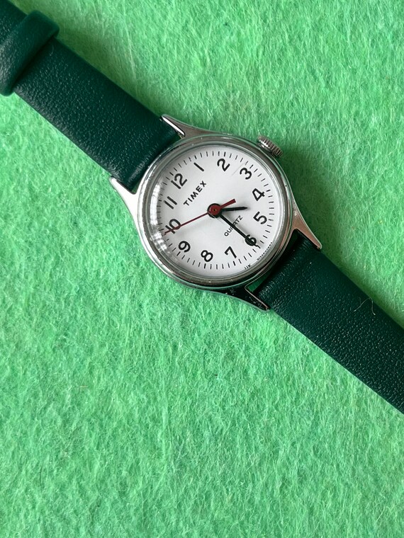 Clean white dial vintage ladies Timex