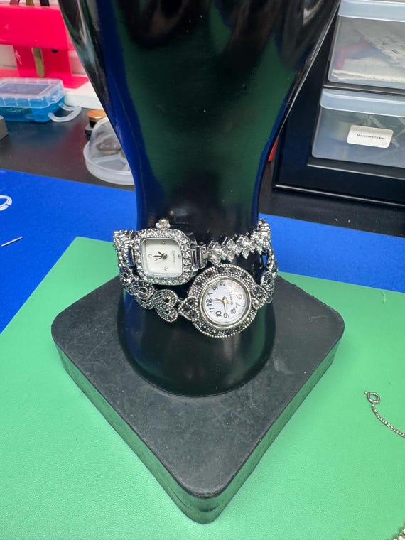 Glamorous Watch Stack Bundle - 3 Crystal Encruste… - image 2