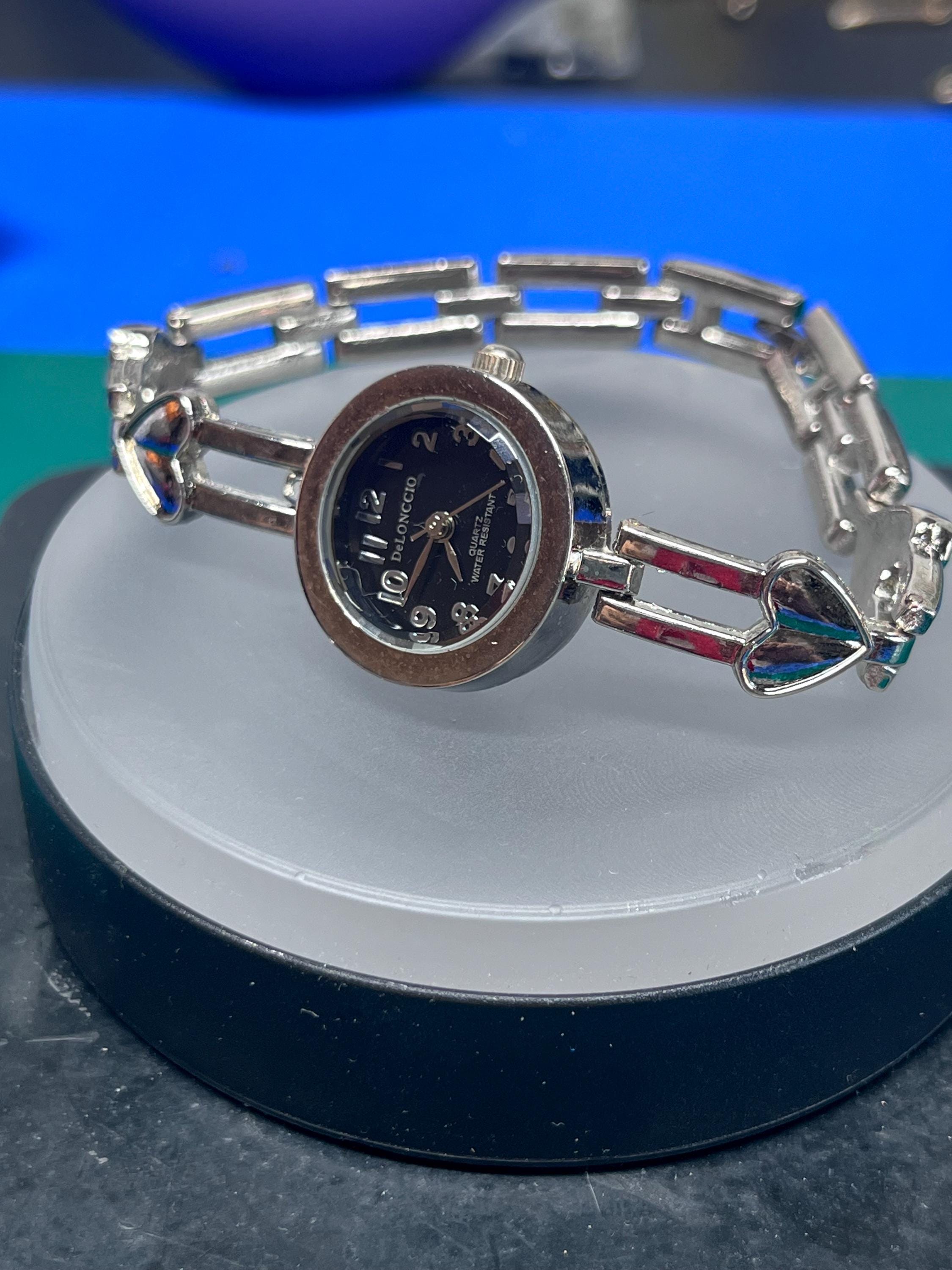 Vintage Hearts Braclet Watch Etsy Denmark