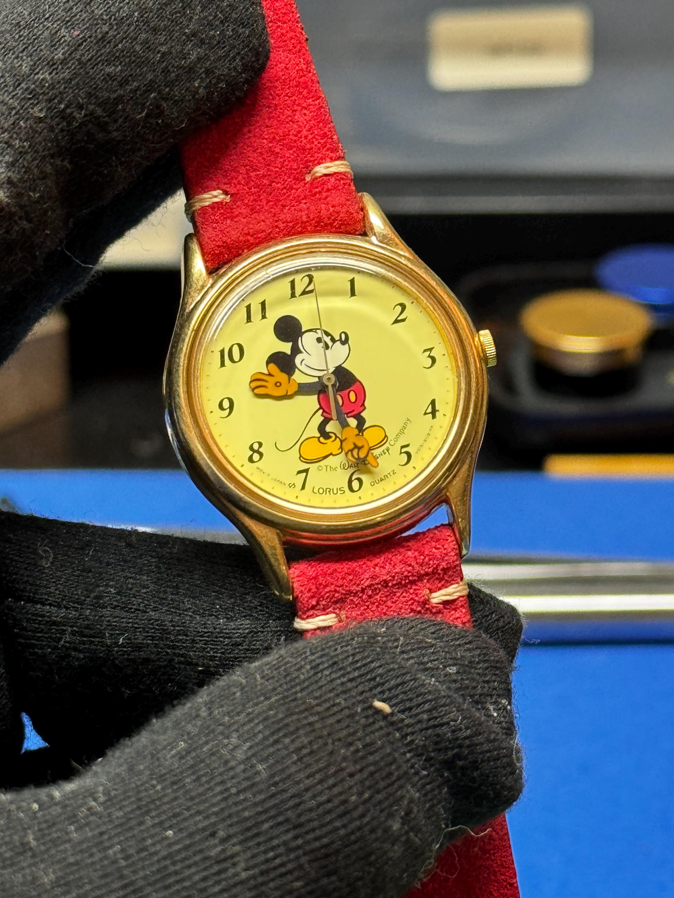 Lorus Quartz Mickey Mouse Watch - Etsy