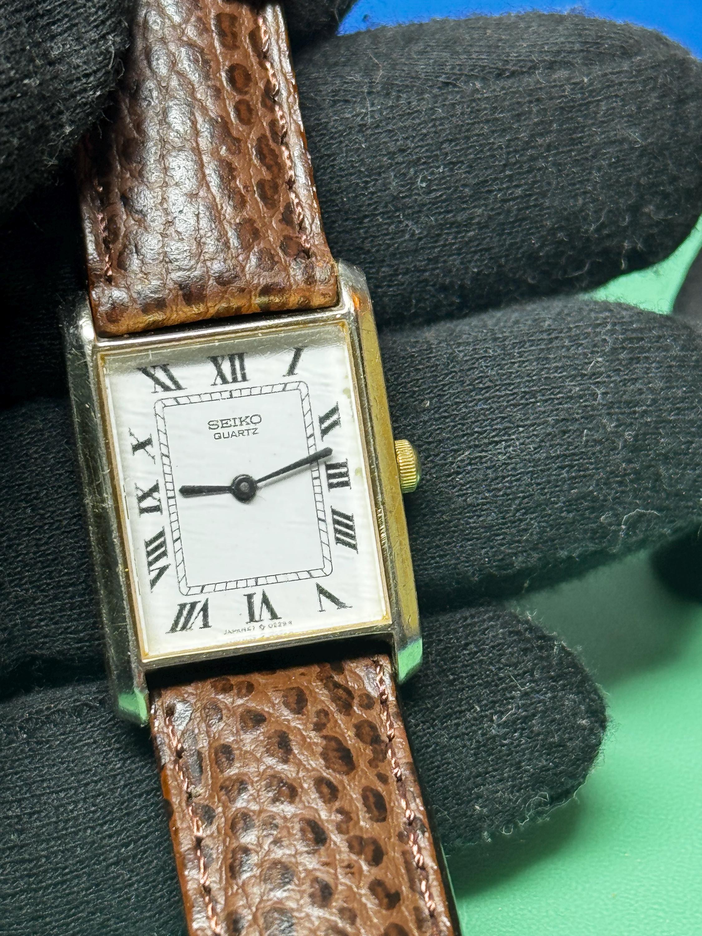 Vintage Seiko Tank Watches - Etsy