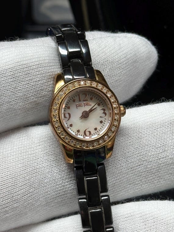 Vintage Folli Follie Ladies Watch - Gold-tone With Crystal  display picture 1