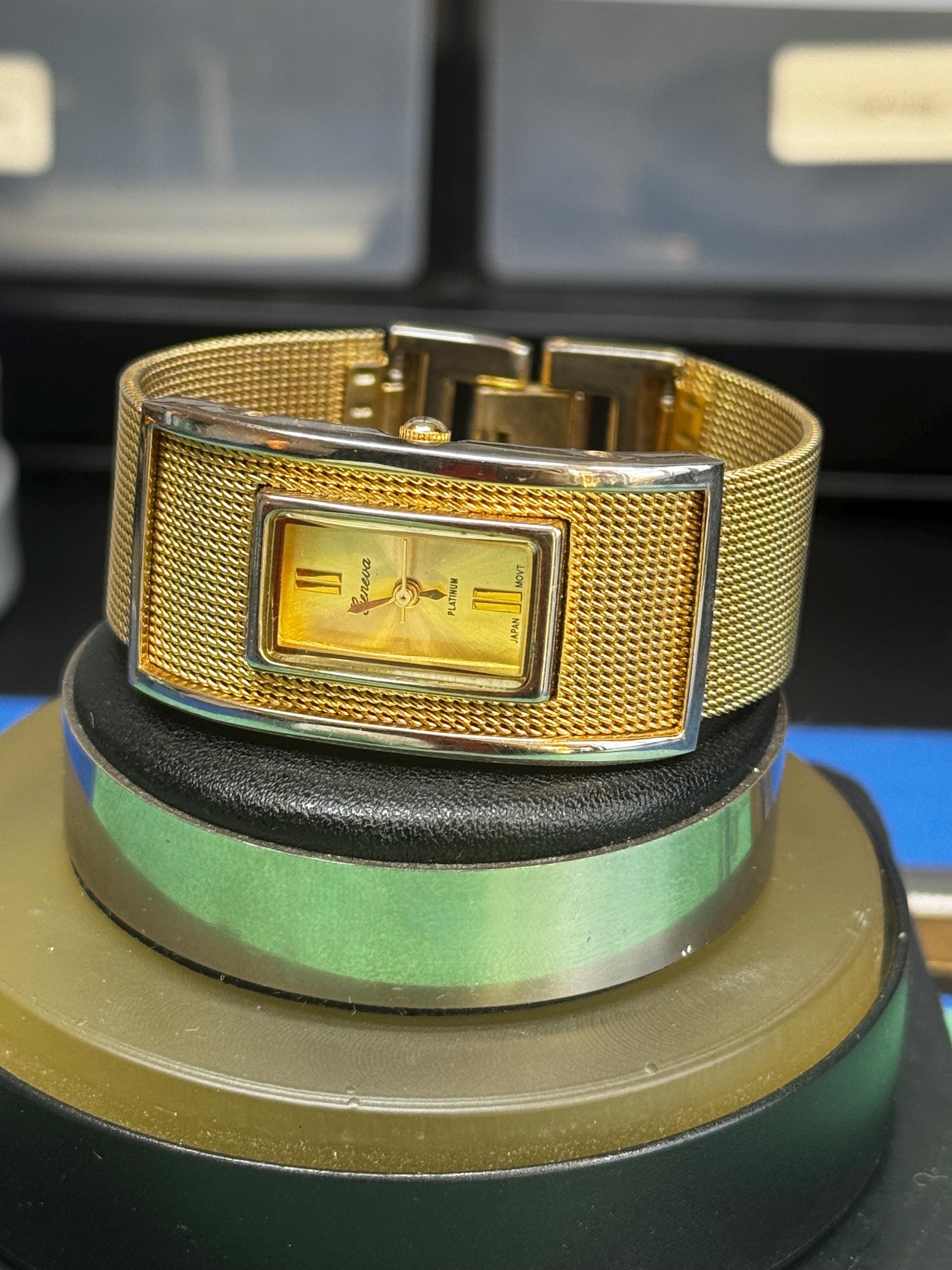 Geneva Rectangle Watch - Etsy