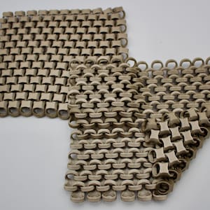 L.K.T Iridium Gold, 3D Printed Chainmail