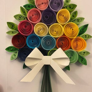 Carte Bouquet Quilling