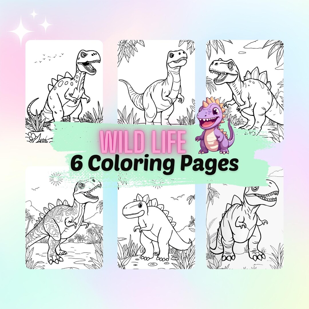 Wild Life Coloring Pages: Fun for Artistic Childs, Adventures for ...