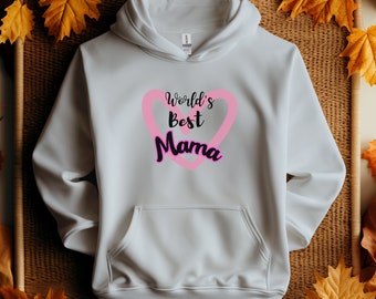 Felpa con cappuccio Mama, regalo per la festa della mamma