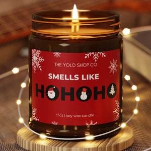 Christmas Decoration Candle Christmas is Coming, Christmas Gift, Christmas Scented Candle Stocking Filler Decoration