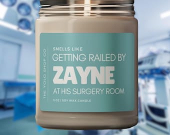 Vela de soja de regalo para gamers de Zayne, vela perfumada divertida
