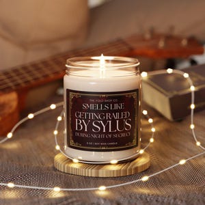 Smells Like Getting Railed by Sylus Candle, Love and Deepspace Soy Candle, Funny Gamer Gift