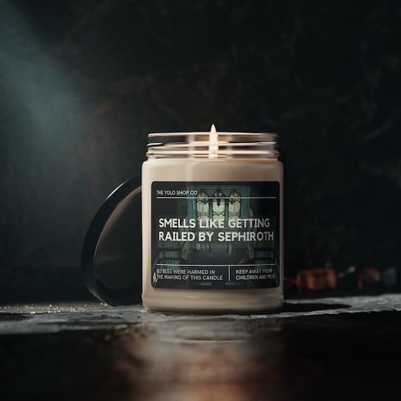 Sephiroth Scented Soy Candle - Final Fantasy 7 Funny Gift - Etsy