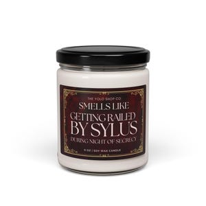Smells Like Getting Railed by Sylus Candle, Love and Deepspace Soy Candle, Funny Gamer Gift