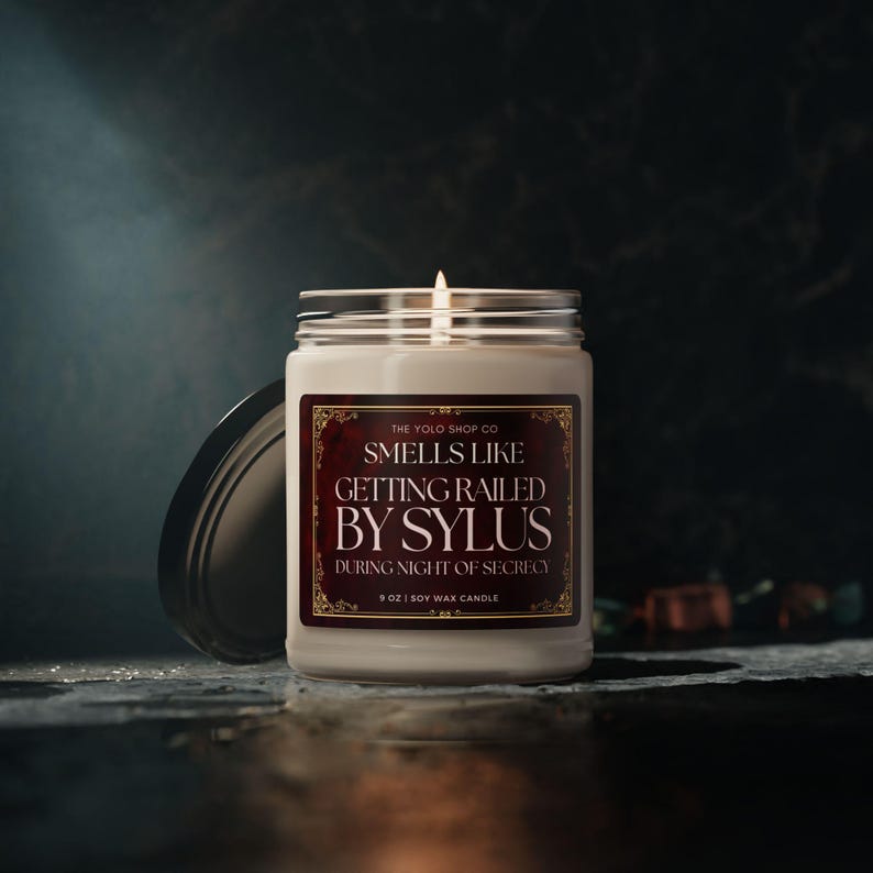 Smells Like Getting Railed by Sylus Candle, Love and Deepspace Soy Candle, Funny Gamer Gift
