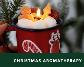 Kerstkaars Gingerman Peperkoek