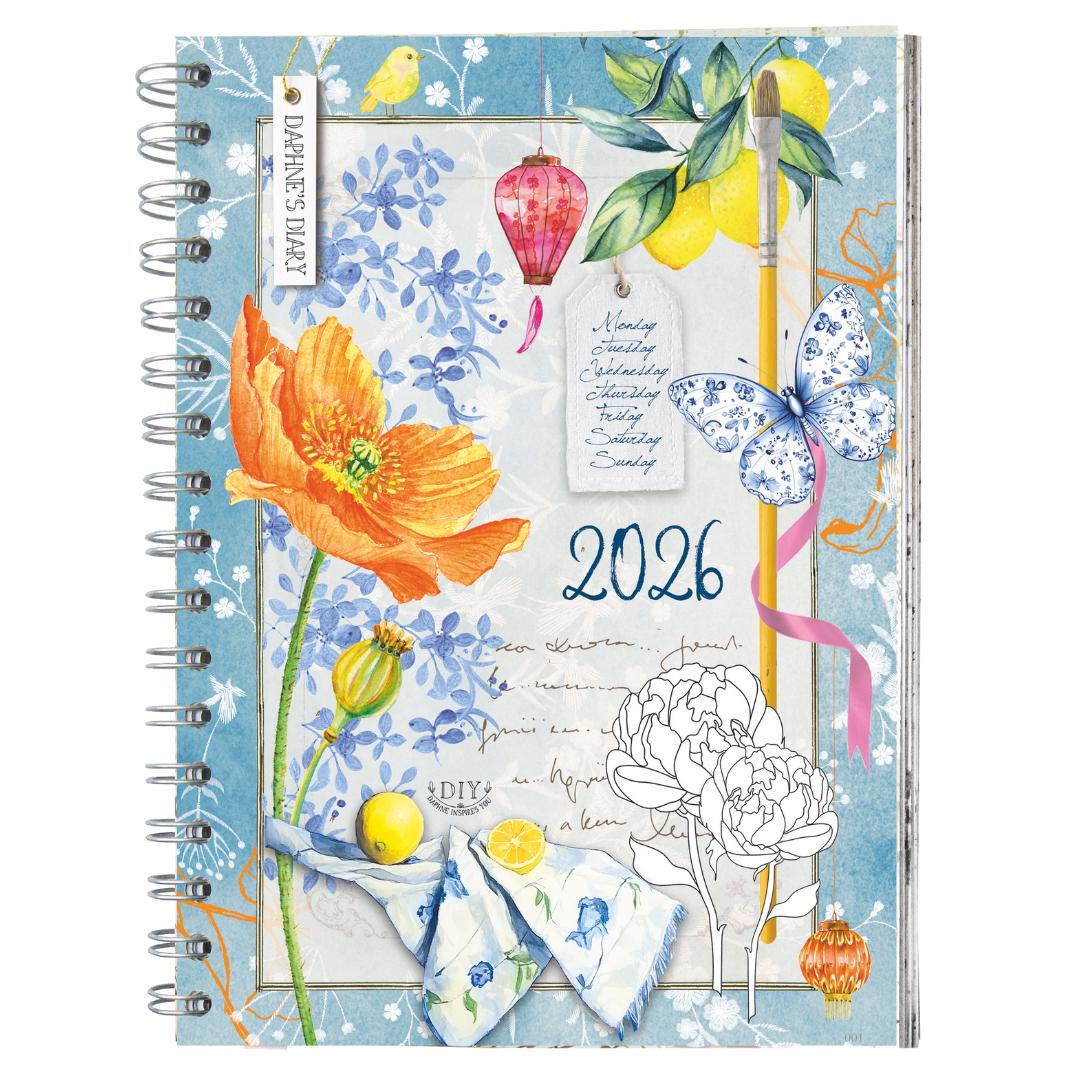 Kokonote Diary 2026 Day Per Page Coquette Daily Planner A With Stickers Pocket Bookmarks January December Aesthetic Stationery Gifts For Women Men 2834863233