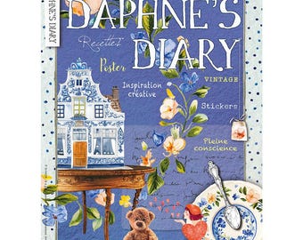 Diario de Daphne 01-2025 (francés), acogedor número de invierno, una revista creativa sobre bricolaje, mindfulness, vintage, recetas, jardín y mucho más.