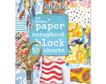 Bloque de papel para manualidades del diario de Daphne • Paquete de papel para álbumes de recortes • Manualidades de papel y diario para hacer tú mismo