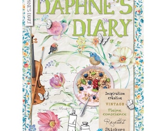 Revista Diario de Daphne n.º 4, edición Outdoor 2025 (FRANCÉS), revista de mindfulness, pintura, arte, cocina, viajes e inspiración creativa.