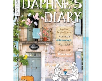 Daphne&#39;s Diary Magazine #5 Summer Edition 2025 (GERMAN), a magazine for mindfulness, painting, art, cooking, travel, creative inspiration