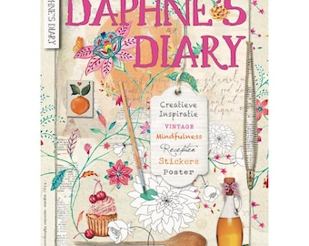 Daphne's Diary Magazine #6 2025 (holandés) • creatief inspiratiemagazine, diario, mindfulness, knutselideeën, recepten, poster