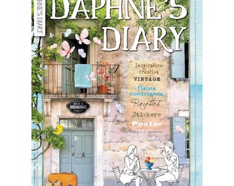 Revista Diario de Daphne #5 2025 (Français) – Magazine Créatif, Idées de Bricolage & Plus