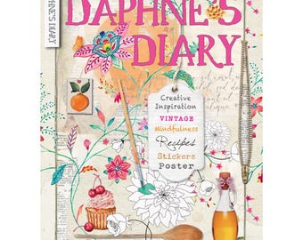 Revista Diario de Daphne #6 2025 (INGLÉS), Una revista de mindfulness, pintura, arte, cocina, viajes e inspiración creativa.