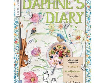 Revista Daphne's Diary n.° 4, edición Outdoor 2025 (holandés), revista sobre mindfulness, pintura, arte, cocina, viajes e inspiración creativa.