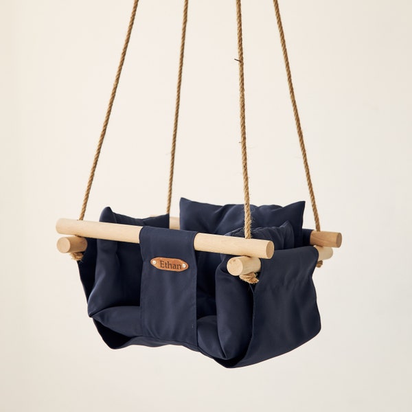Baby Swing With Tray Etsy