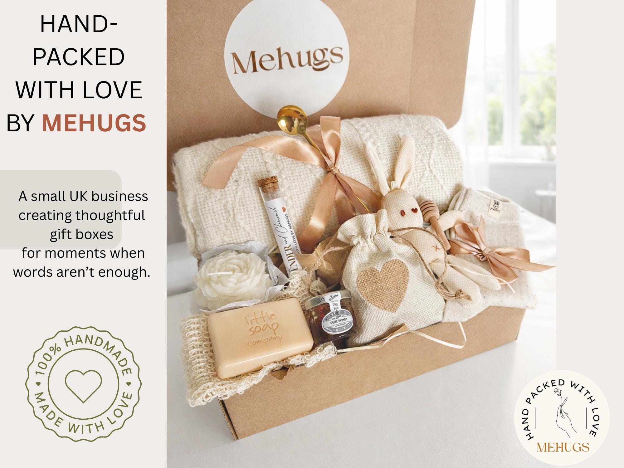 Mum Gift Box | New Mummy Care Package | Postpartum Pamper Hamper ...