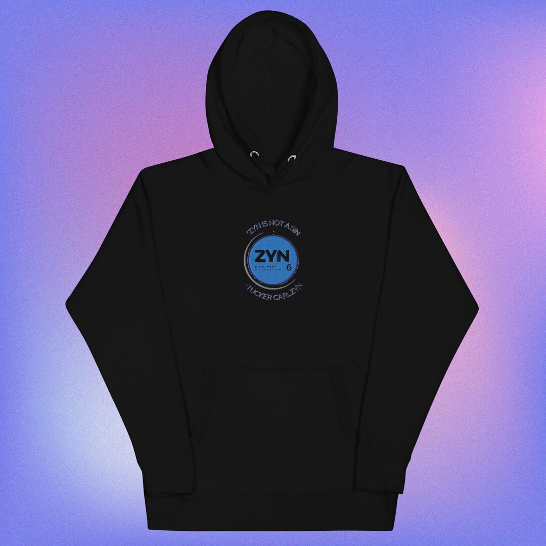 Zyn Tucker Carlson Hoodie - Etsy