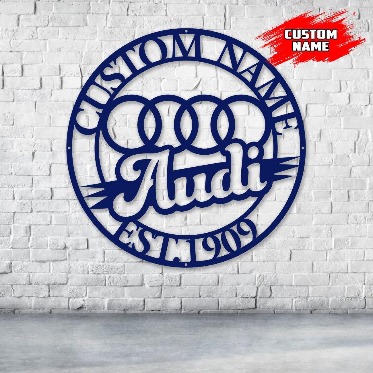 Audi Logo Sign 