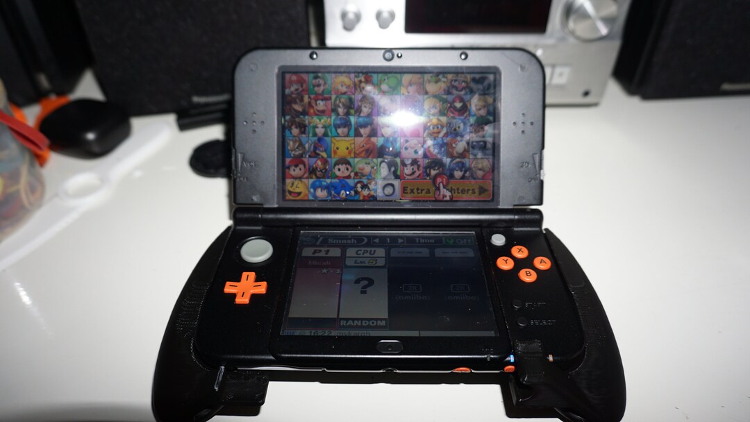 3D Printed New Nintendo 3DS XL Comfort Grip Etsy