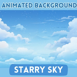 Sfondo Vtuber, Sfondo animato, Sovrapposizione flusso Twitch, Sfondo flusso, Risorsa Vtuber, PNGTuber, Gioco accogliente, Sfondo Twitch