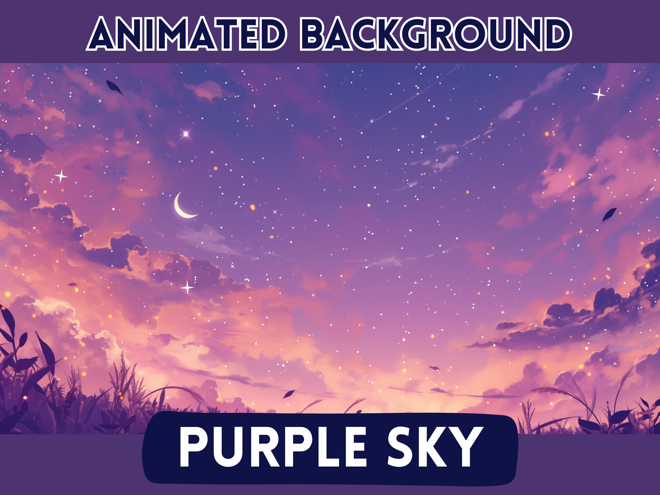 Tuber Background Vtuber Background, Animated Background, Twitch Stream Overlay, Stream ...