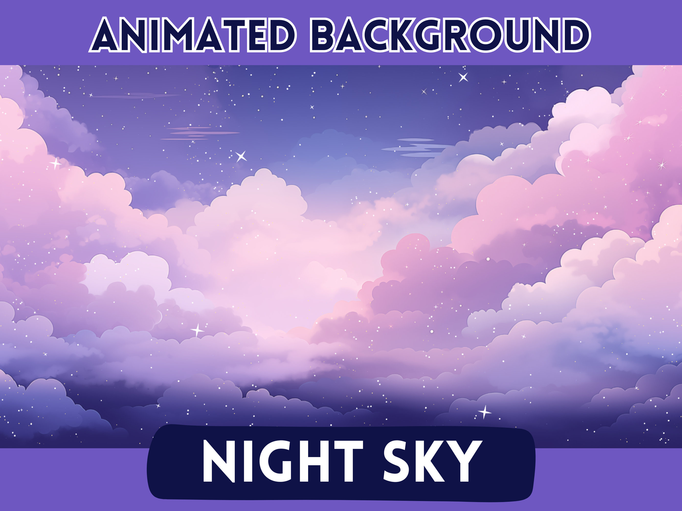 Tuber Background Vtuber Background, Vtuber Animated Background, Twitch Stream Overlay ...